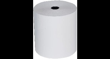 Exacompta 30x Kassarollen 80x72mm - 76m - 1 laag thermisch papier 48g/m2 - Wit - 40808E