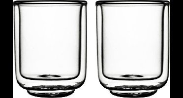 Gusta dubbelwandige glazen - FIKA borosilicate glas mokken - 60ML