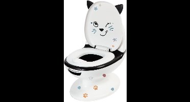 Bebeconfort Mini Size Toilet - Oefentoilet - Black & White