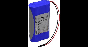 Ansmann 1S2P Accupack Aantal cellen: 2 Batterijgrootte: 18650 Kabel Li-ion 3.6 V 7000 mAh