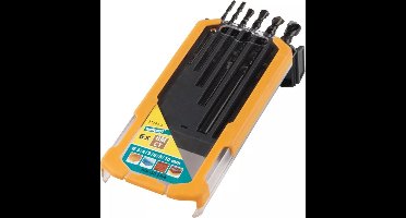 wolfcraft - Universele Boorset 3–10 mm - 6 delig - Hardmetaal - 7114000