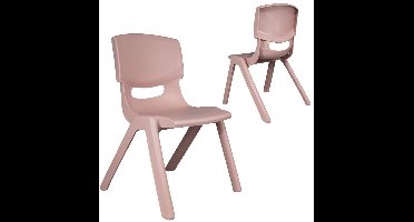 Kinderstoeltje Plastic Pastel Roze