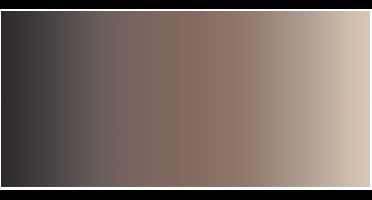 MD Entree - Design mat - Universal - Degrade Brown - Vloerkleed - Antislip - Machine wasbaar - 67 x 150 cm