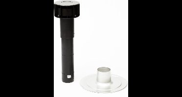 Ubbink Multivent dakdoorvoer 131 980mm inc. plakplaat 147004