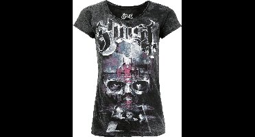 Ghost Emeritus Dames T-shirt - antraciet - M