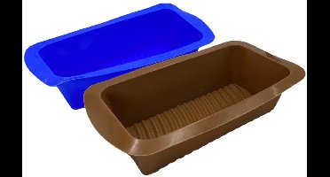 Kinghoff Alpenburg - Siliconen Bakvorm - Inclusief Spatel en Kwast - Zwart