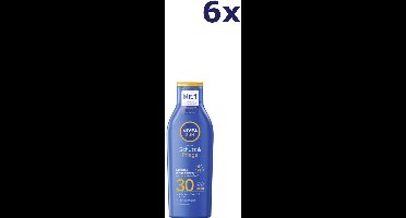 Nivea | 6 x SUN Zonnebrandmelk SPF 30 | 250 ml | Protect & Hydrate