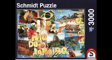 Rio de Janeiro - Legpuzzel - 3000 Stukjes