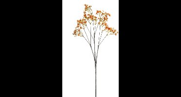 Emerald - Kunstbloem Gipskruid 68cm oranje - Kunstplant voor binnen