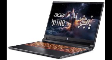 Acer Nitro V 16 AI ANV16-42-R3EU Copilot+ PC AMD Ryzen™ 5 240 Laptop 40,6 cm (16") WQXGA 16 GB DDR5-SDRAM 512 GB SSD NVIDIA GeForce RTX 5060 Wi-Fi 6E (802.11ax) Windows 11 Home Zwart