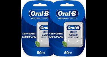 Oral-B Pro-Expert Advanced Floss | Deep Clean - 2 x 50 meter - Voordeelverpakking