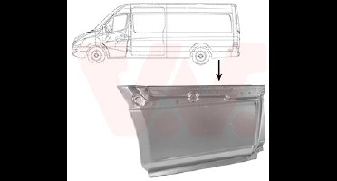 Van Wezel - ACHTER SCHERM VOOR MERCEDES BENZ SPRINTER 2018- 9076371500