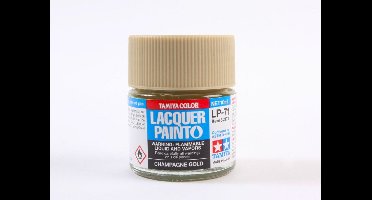 Tamiya Hobbyverf Enamel verf - LP-71 Champagne Gold - Gloss - Lacquer Paint - Verf potje - 10 ml