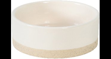 ZOLUX OLARIA VOERBAK KERAMIEK BEIGE 14 CM 450 ML