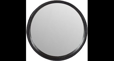 by Mooss - Spiegel - Zwart - Robuust - Opstaande rand - Ø 55 cm