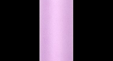 Partydeco Lavendel tule - 30 cm breed x 9 meter