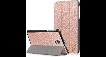 Hoes geschikt voor Samsung Galaxy Tab A8 8.0 (2017) - Smart Book Case Hoesje van iCall - Roségoud