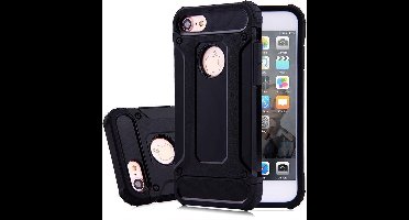 Ntech hoesje Geschikt voor iPhone 8 / 7 Armor Hoesje - Zwart