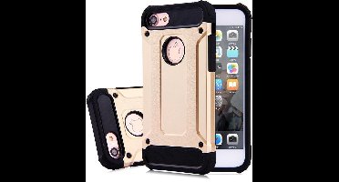 Ntech hoesje Geschikt voor iPhone 8 / 7 Armor Hoesje - Goud