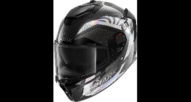 Shark Spartan GT Pro Ritmo Carbon Zwart Zilver Integraalhelm - Maat XS - Helm