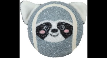 Tennisbal Wasbeer ZOLUX - Hondenbal Met Pieper - 7.6 cm, Gerecycled Polyester, Geschikt Voor Middelgrote Honden