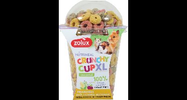 Knaagdierensnack ZOLUX - Crunchy Cup XL Ring - Natuurlijke ingrediënten, 170 gr