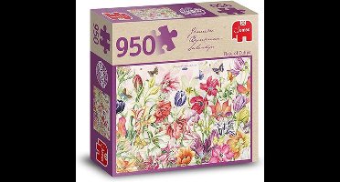Jumbo Premium Collection Puzzel Janneke Brinkman Field of Tulips veld vol tulpen - Legpuzzel - 950 stukjes