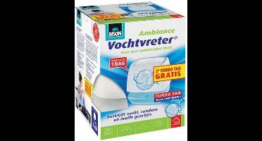 Bison vochtvreter ambiance - 100 gram (inclusief gratis turbo tab navulling)