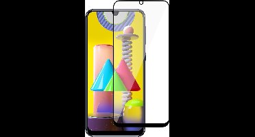 Screenprotector geschikt voor Samsung M31 - Full Screen Protector Glas