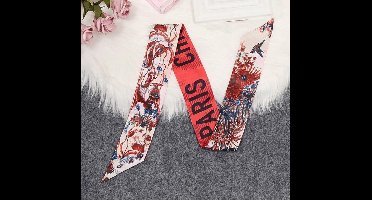 Cp Tashengsel Christain Paris - sjaaltje om tassen - van linnen