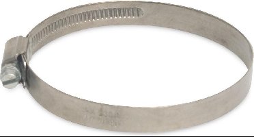 Mega Wormschroefslangklem staal gegalvaniseerd 50 mm x 70 mm type W1 Industry 12 mmr, per 10 stuks