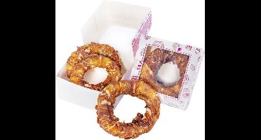Doggie donuts-4 stuks- in geschenk verpakking-hondensnacks-Animal King