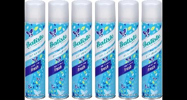 Batiste Fresh Droogshampoo - 6x 200 ml - Voordeelpakket