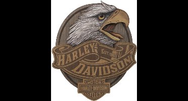 Harley-Davidson Uitgesneden Adelaar Wandbord 48 x 57 cm