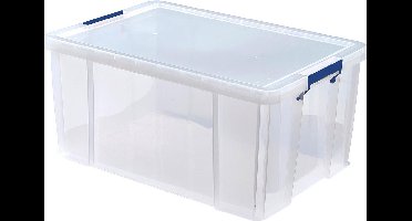 Bankers Box ProStore plastic opbergbox met deksel - 70L - 100% recyclebaar - veilig voor voedsel