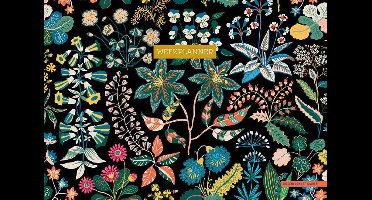 Weekplanner - Floral Black