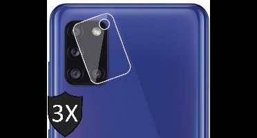 Camera Screenprotector geschikt voor Samsung Galaxy A31 - 3x Glas Screen Protector