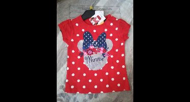 minnie mouse  t shirt maat 3 jaar