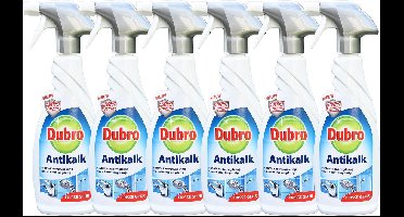 6x Dubro Antikalk Spray 650 ml