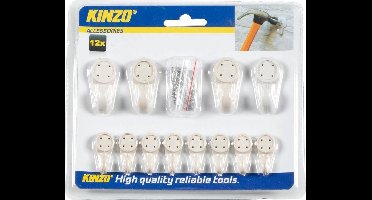 12piece set. Wall Hook Set Concrete Hooks Picture Hooks Hand Towel Holder with Concrete Nails