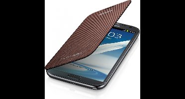 Samsung Flip Cover voor de Samsung Galaxy Note 2 - Bruin