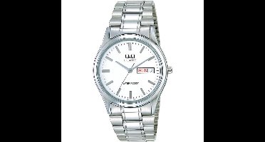 Q&Q heren horloge met Dag en Datum aanduiding