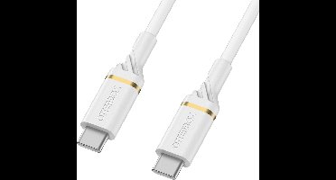 OtterBox Premium USB-C naar USB-C kabel - 2M - Wit