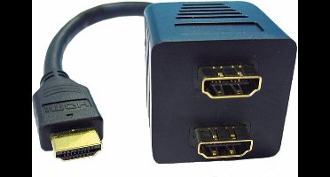 Basic 2-weg Hdmi Splitter Kabel 0,2m