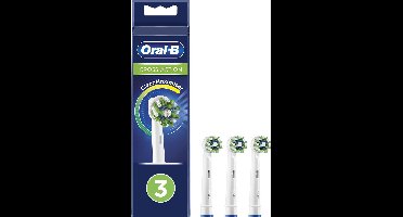 Oral-B CrossAction - Met CleanMaximiser-technologie - Opzetborstels - 3 Stuks