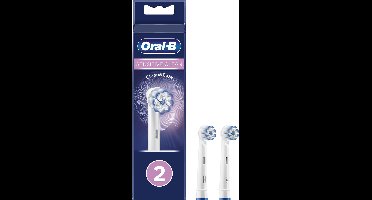 Oral-B Sensitive Clean - Met CleanMaximiser-technologie - Opzetborstels - 2 Stuks