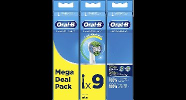 Oral-B Precision Clean - Met CleanMaximiser-technologie - Opzetborstels - 9 Stuks