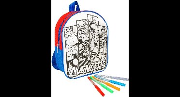 Kleur je eigen Avengers rugzak