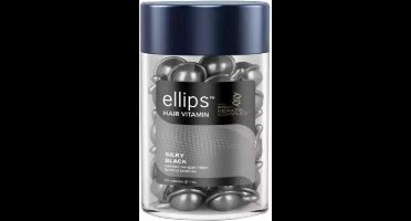 Ellips Hairvitamin Silky Black met Pro Keratin - 50ml
