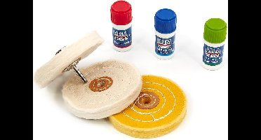 7 Delige Polijstset Incl. Polijst Pasta